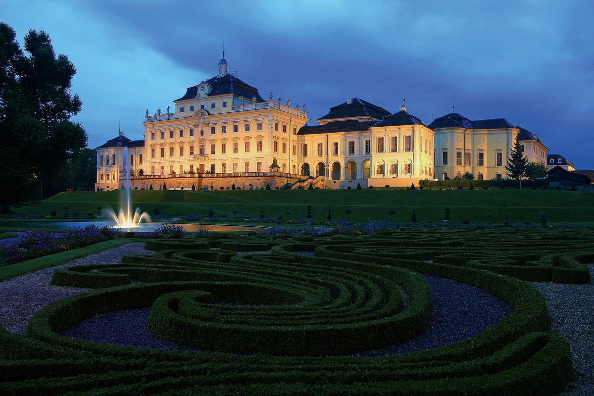 Der Alte Hauptbau des Residenzschlosses Ludwigsburg