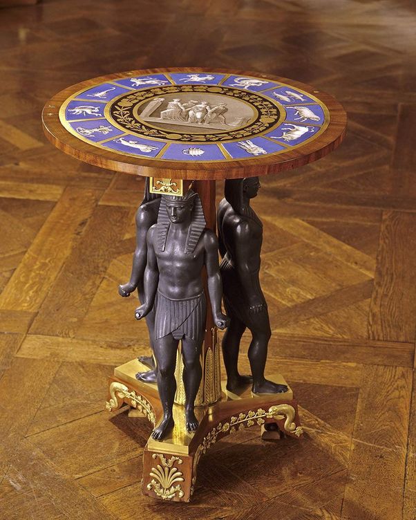 Ludwigsburg Palace, Egyptian-style side table