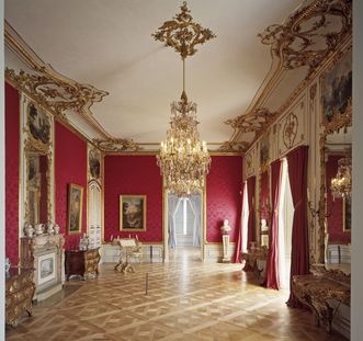 Assembléezimmer im Appartement Carl Eugen im Residenzschloss Ludwigsburg