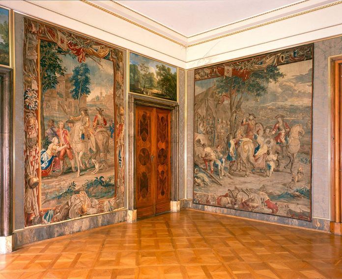 Ludwigsburg Palace, Dining room in the old main building