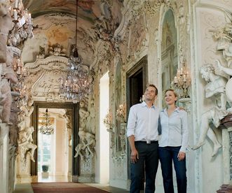 Visitors at Ludwigsburg Residential Palace