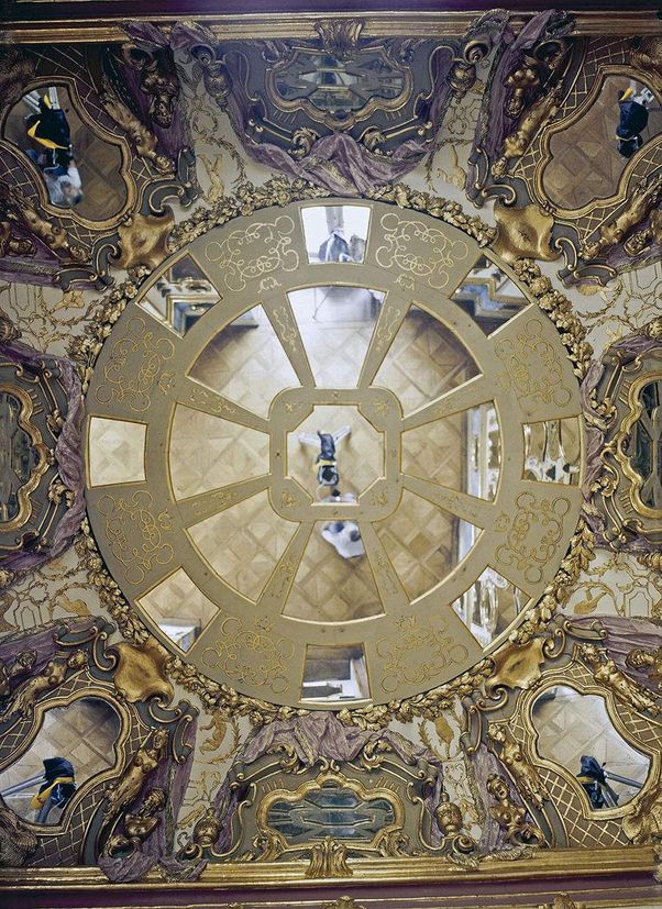 Château résidentiel de Ludwigsbourg, Plafond de la salle des glaces