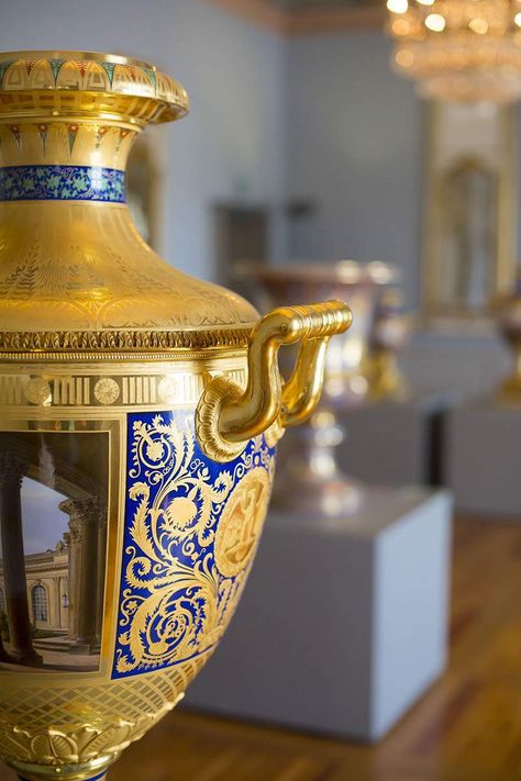 Château résidentiel de Ludwigsbourg, Vase dans le musée céramique