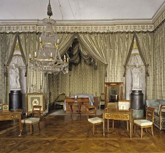 King Friedrich I's bedroom in the new central building, Ludwigsburg Residential Palace