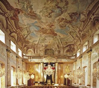 Salle des ordres au château résidentiel de Ludwigsbourg 