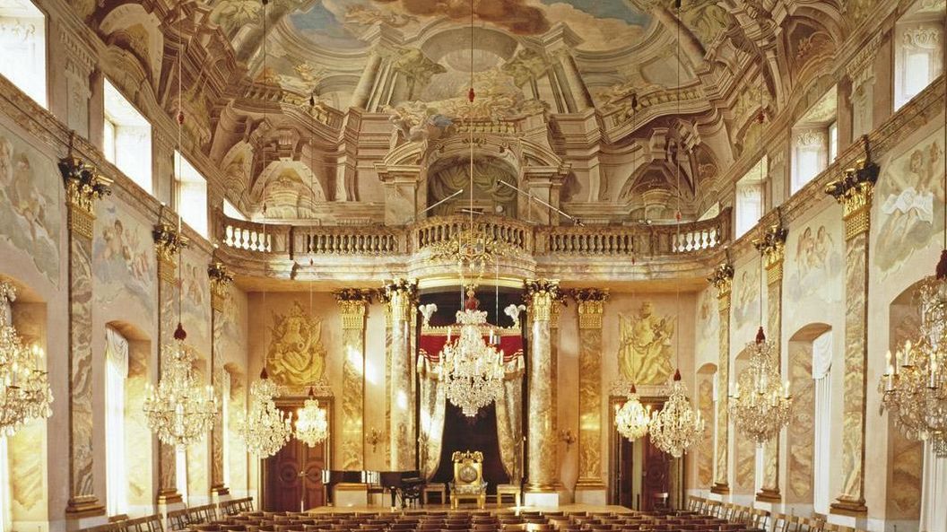 Order hall at Ludwigsburg Residential Palace