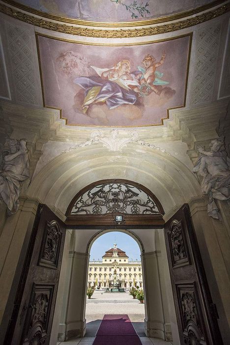 Ludwigsburg Palace, View of the opposite side of the palace